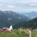Gemuetliche Bergwiese, 2-raum, Separates Schlafzimmer, Schoenen Balkon Oder Terrasse, Komfort Ausstattung, Ruhige Suedlage, Kostenfrei Wlan Und Schoene Helle Sauna, Broetchenservice, Parkplatz, Hunde Auf Anfrage, E-tankstelle, Sonnenlag * بالديرشفانغ